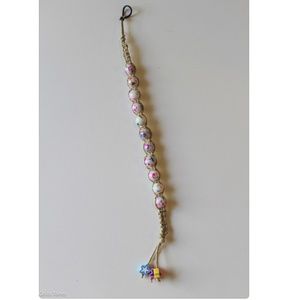 Ice Cream hair wrap macrame